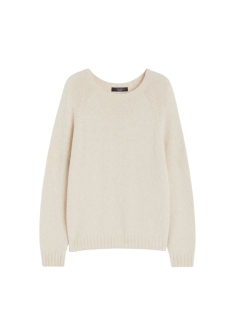 Maglia in alpaca e cotone - AVORIO Weekend MAXMARA | GHIACCI005